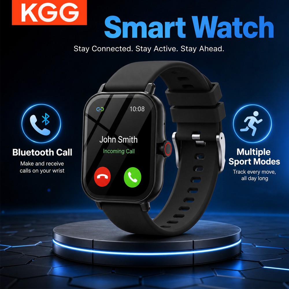 Smartwatch Watches For Girls Kids - ساعة ذكية للأطفال بشاشة HD مقاس