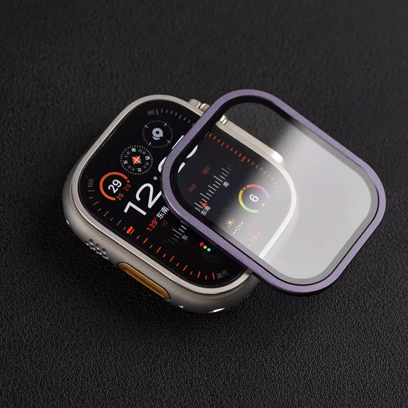 Smartwatch Watches For Mens - زجاج مقسى لساعة أبل الترا 49