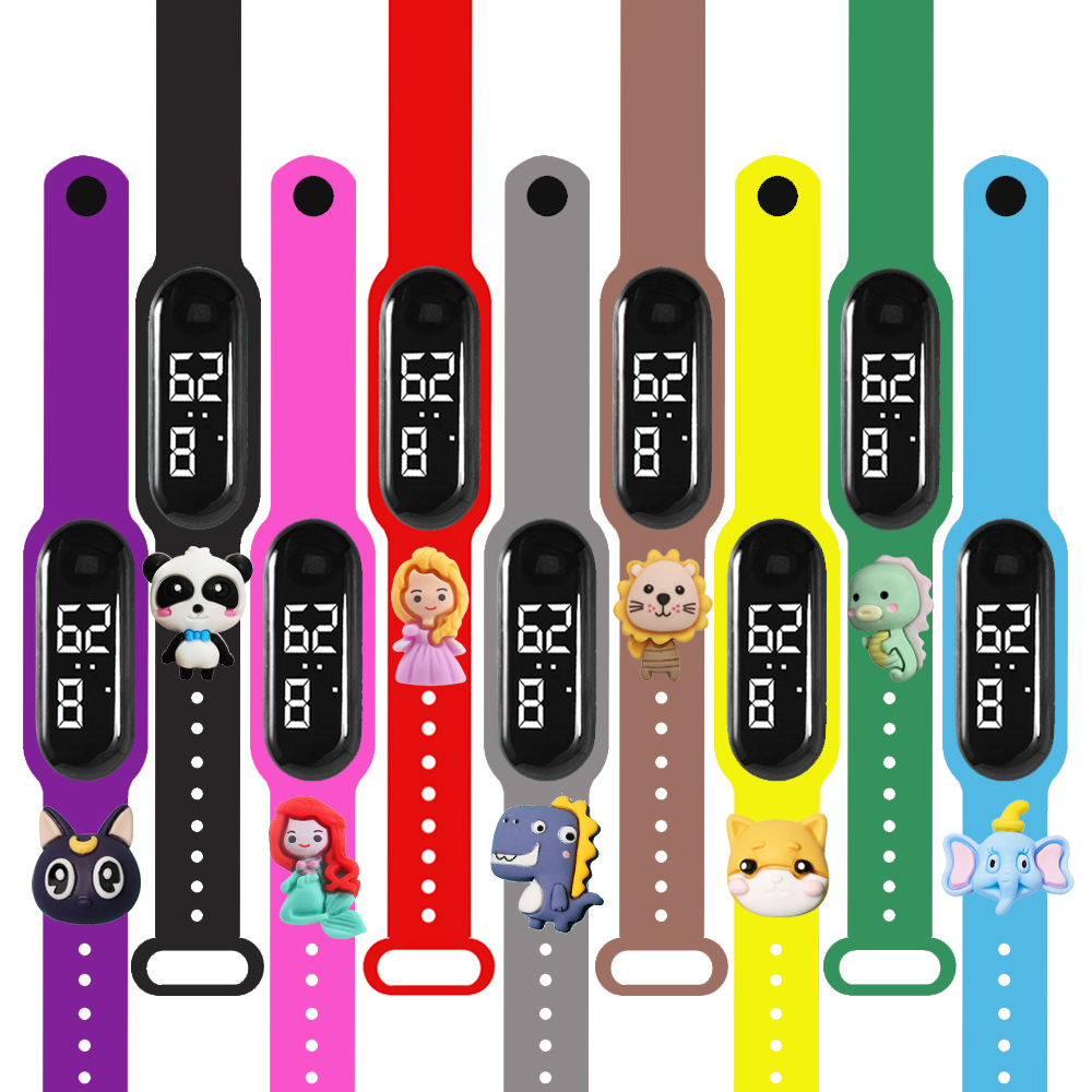 Smartwatch Digital Watches For Kids - ساعة ذكية متعددة الألوان للأطفال، ساعة