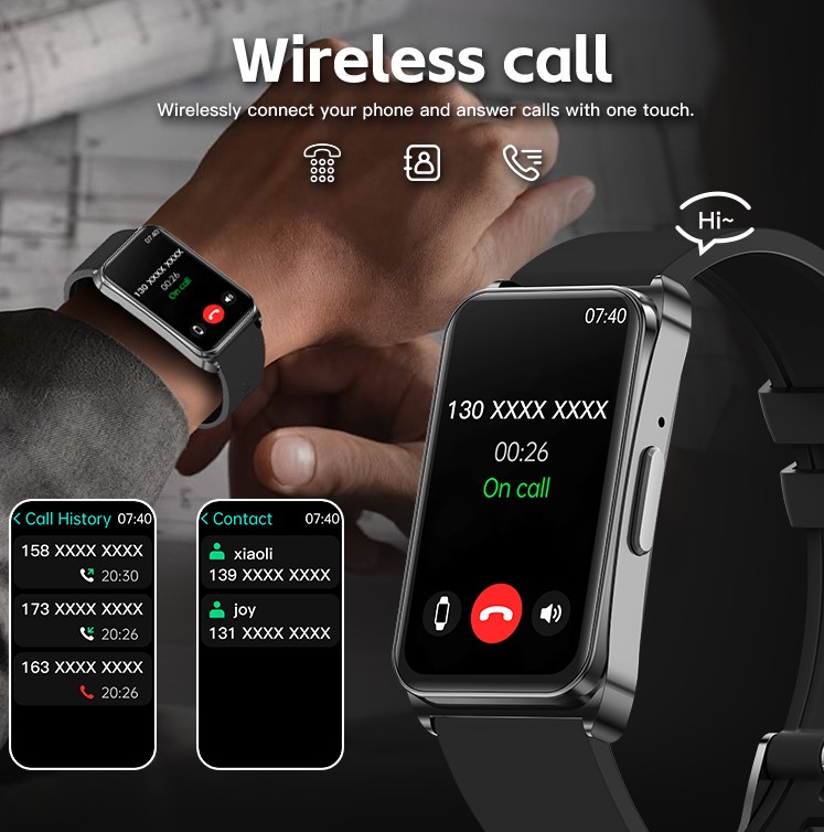 Watch Vs Smartwatch - سوار ذكي رياضي خفيف الوزن VS
