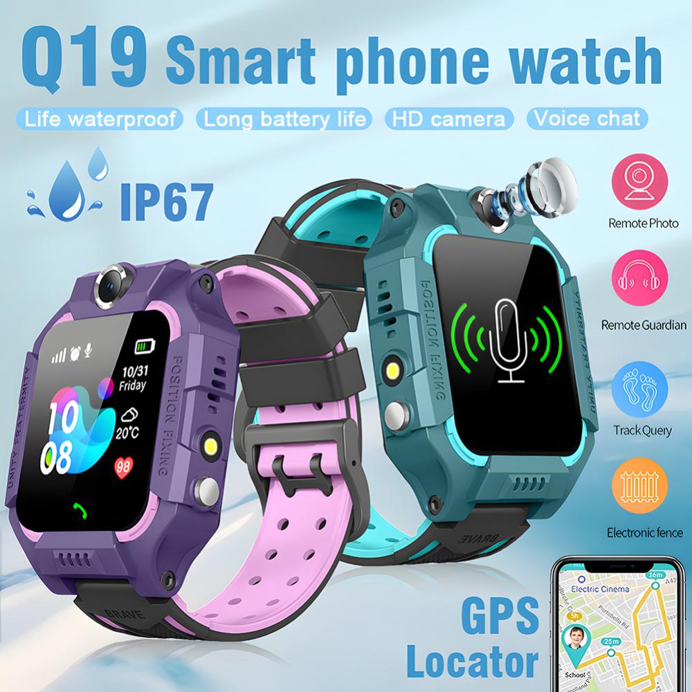 Smartwatch Digital Watches For Kids - ساعة ذكية مقاومة للماء للأطفال ،