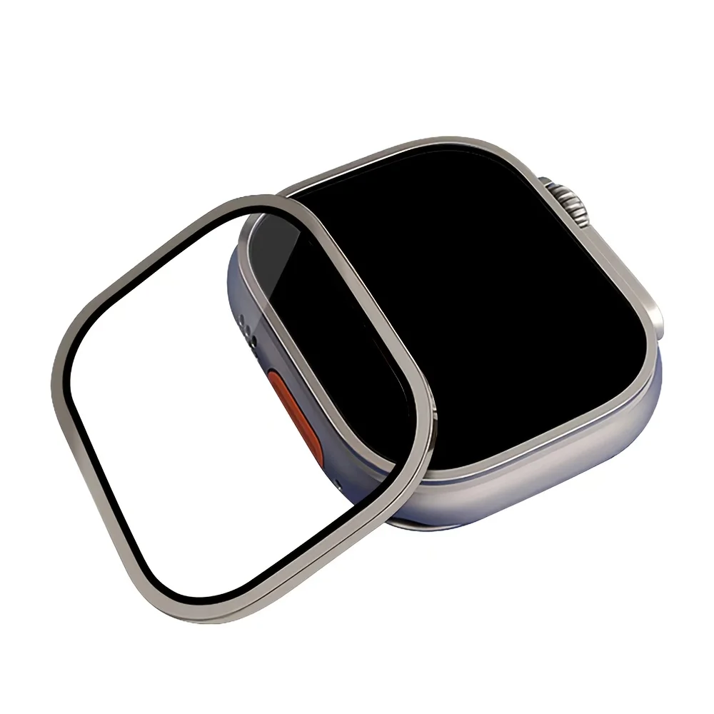 Smartwatch Watches For Mens - طبقة من الزجاج المقسى لساعة أبل