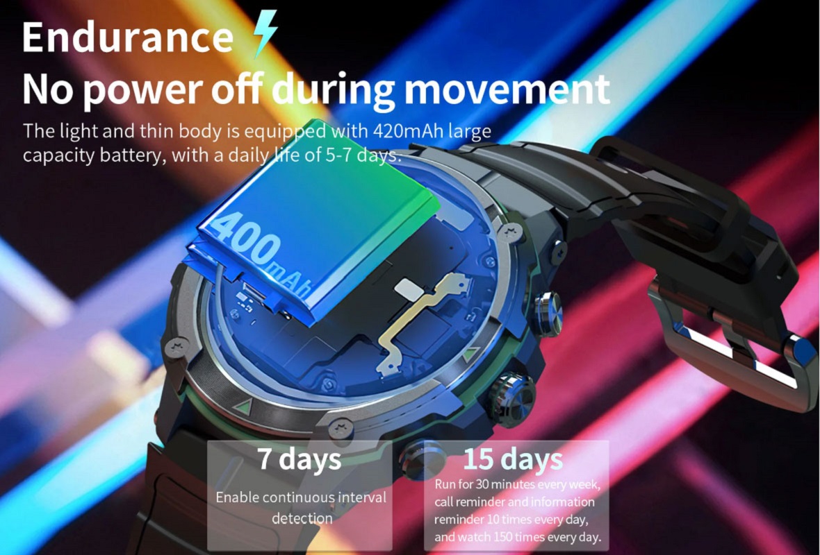 ساعة ذكية رياضية مقاومة للماء  - مراجعة Watch Vs Smartwatch وسعره