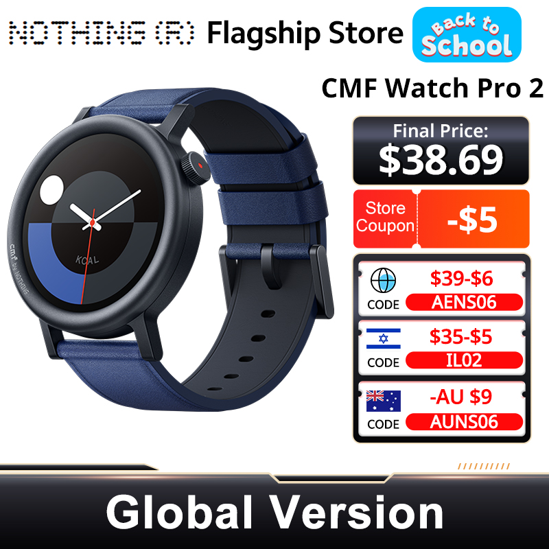 CMF بواسطة Nothing Watch Pro 2 - مراجعة Timex Watches Smartwatch وسعره