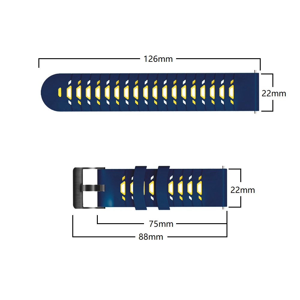 استبدال 22 مللي متر أشرطة ساعا - مراجعة Tag Watches Smartwatch وسعره