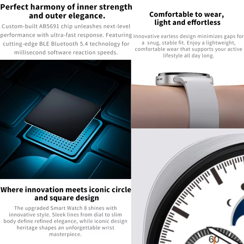 ساعة ذكية نسائية كلاسيكية جديد - مراجعة Smartwatch Watches For Mens وسعره