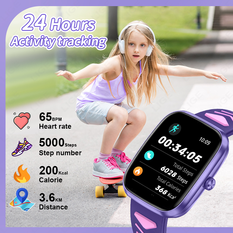 ساعة ذكية جديدة للأطفال 2026،  - مراجعة Smartwatch Watches For Girls Kids وسعره