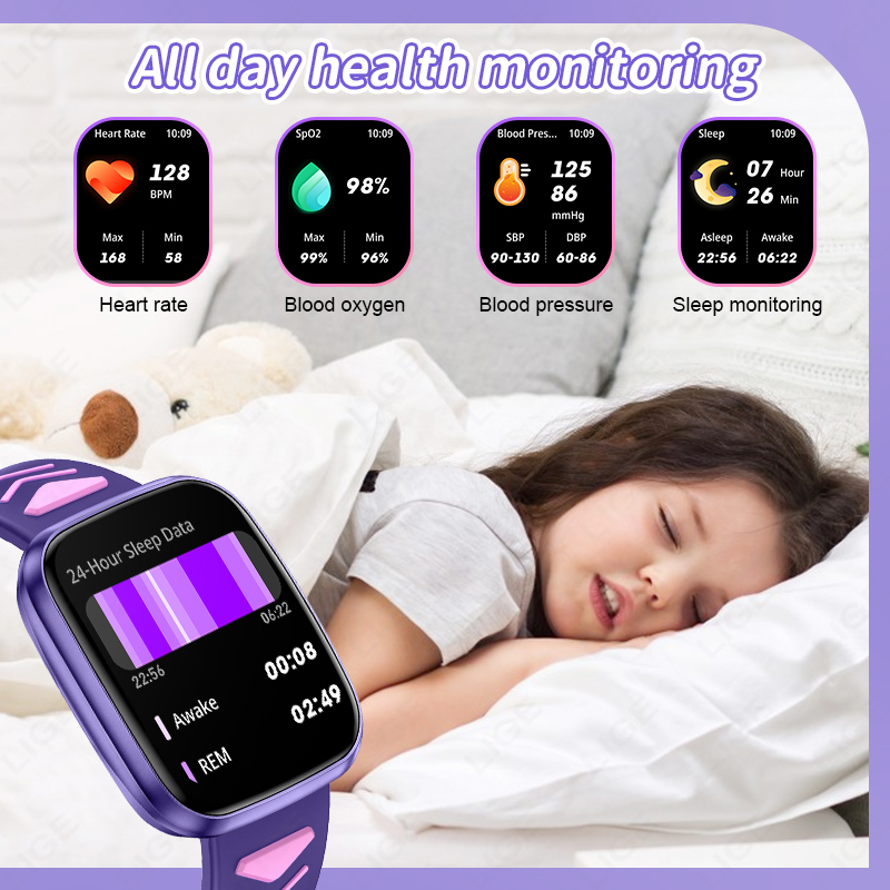 ساعة ذكية جديدة للأطفال 2026،  - مراجعة Smartwatch Watches For Girls Kids وسعره