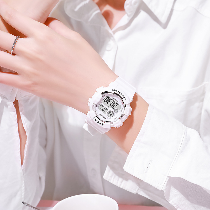 ساعات أطفال عصرية مضيئة مقاومة - مراجعة Smartwatch Watches Gift For Girls وسعره