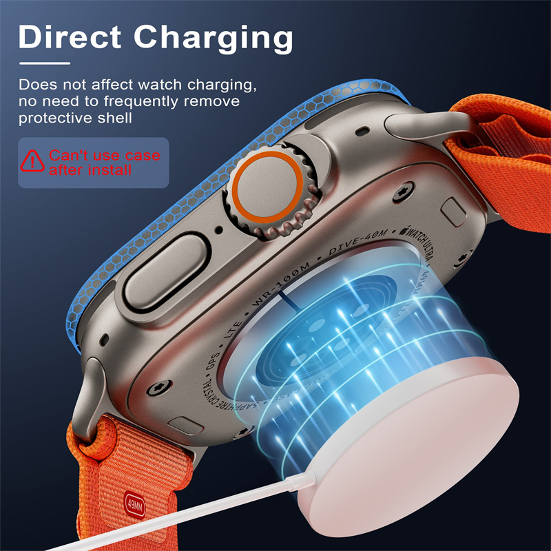 زجاج مقسى مضاد للخدش لساعة أبل - مراجعة Smartwatch Watches For Mens وسعره