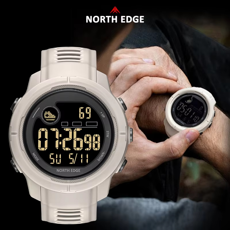 NORTH EDGE NEW MARS 5 ساعة رقم - مراجعة Smartwatch Watches For Mens وسعره