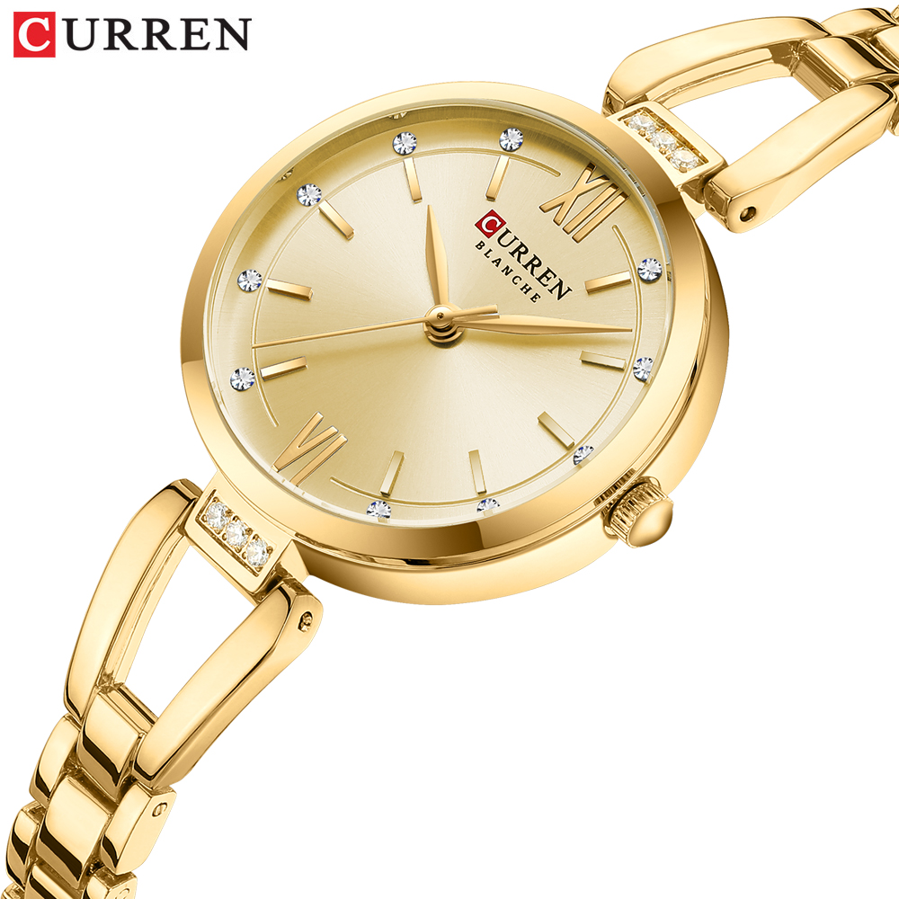 ساعات CURREN النسائية الأنيقة  - مراجعة Minimalist Thin Watch وسعره