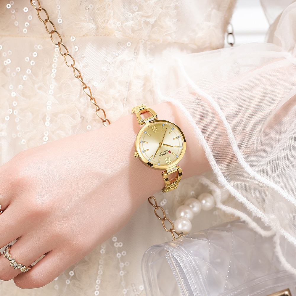 ساعات CURREN النسائية الأنيقة  - مراجعة Minimalist Thin Watch وسعره