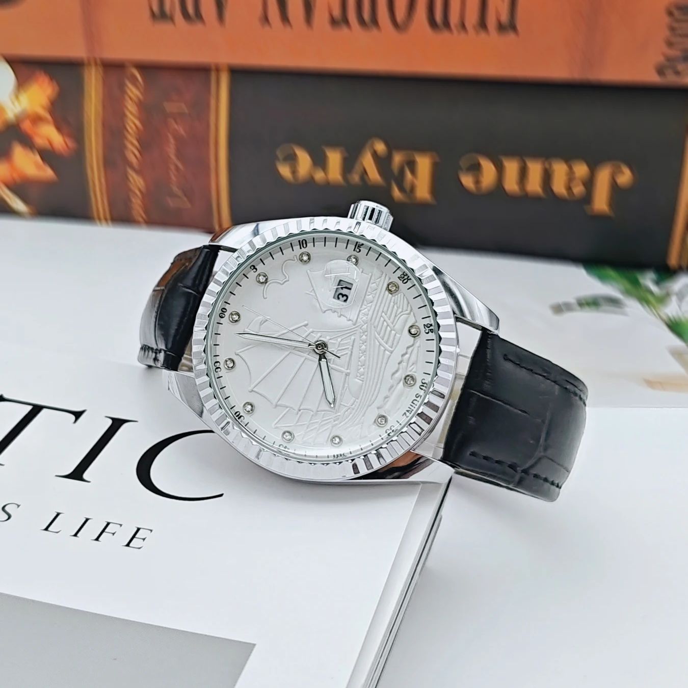 ساعات رجالية فاخرة من سلسلة ال - مراجعة Smartwatch Watches Best Gift For Men وسعره