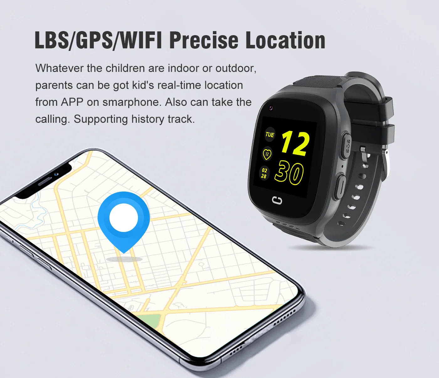 4G الاطفال Smartwatch SOS مقاو - مراجعة Smartwatch Digital Watches For Kids وسعره
