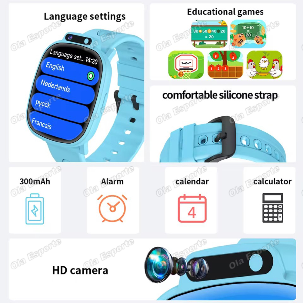 ساعة أطفال هدية عيد ميلاد للطف - مراجعة Smartwatch Watches For Girls وسعره