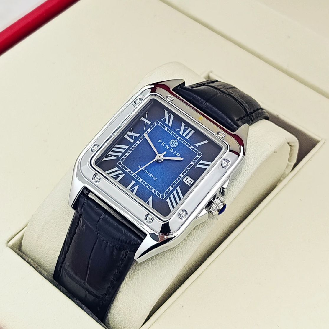 ساعة كوارتز رجالية جديدة راقية - مراجعة Smartwatch Watches Brand Name وسعره