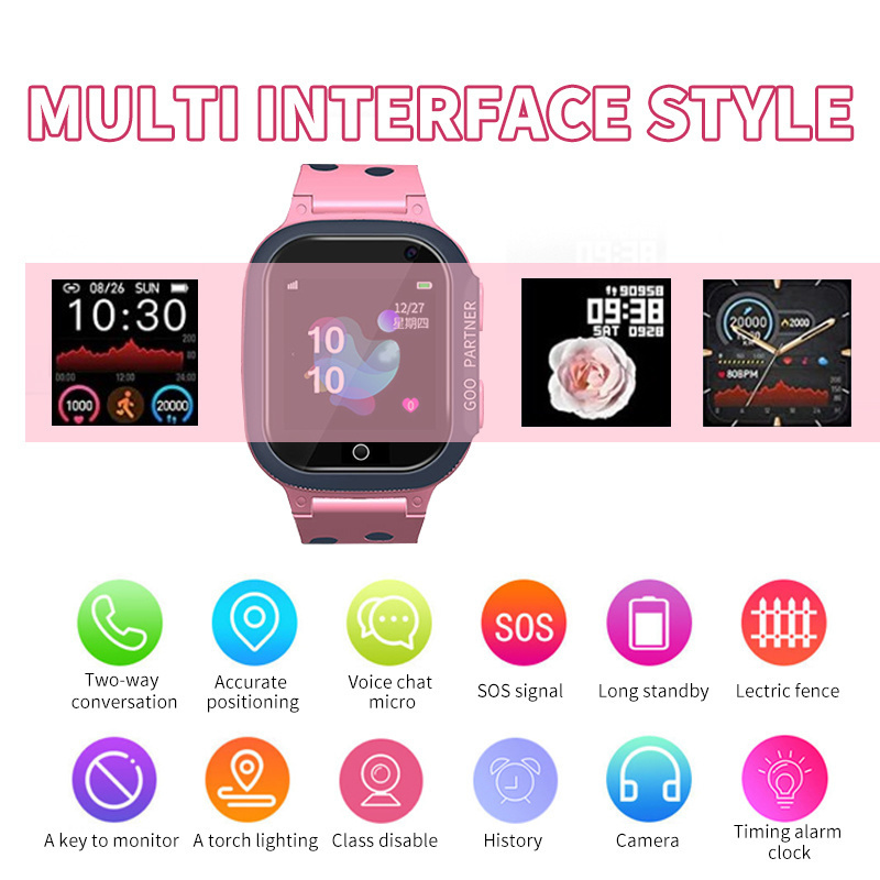 ساعة ذكية للأطفال مقاومة للماء - مراجعة Smartwatch Watches Gift For Girls وسعره