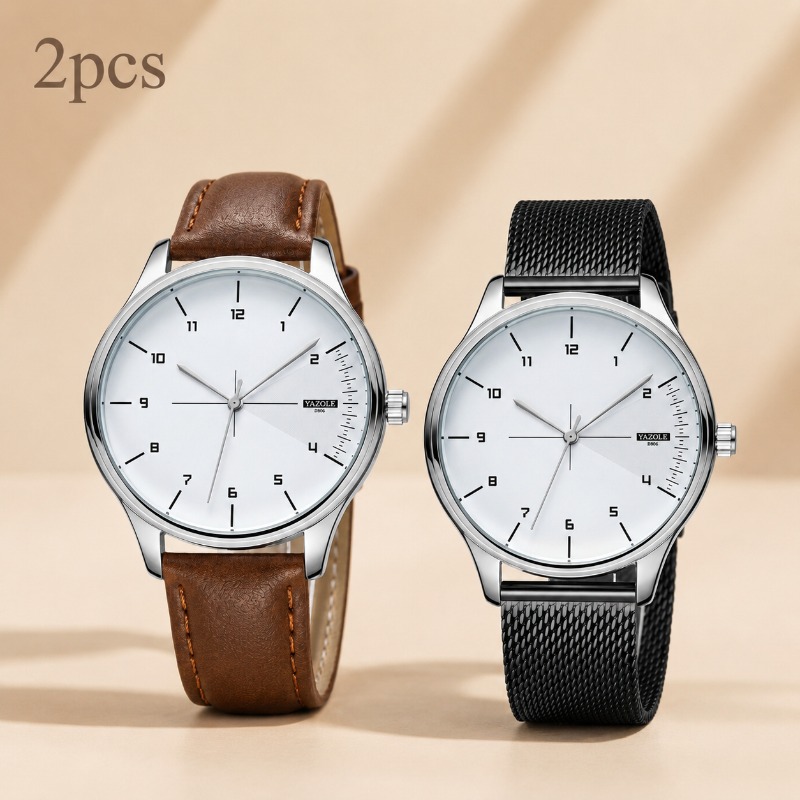 قطعتان من ساعة يازول الرجالية  - مراجعة Smartwatch Watches Best Gift For Men وسعره