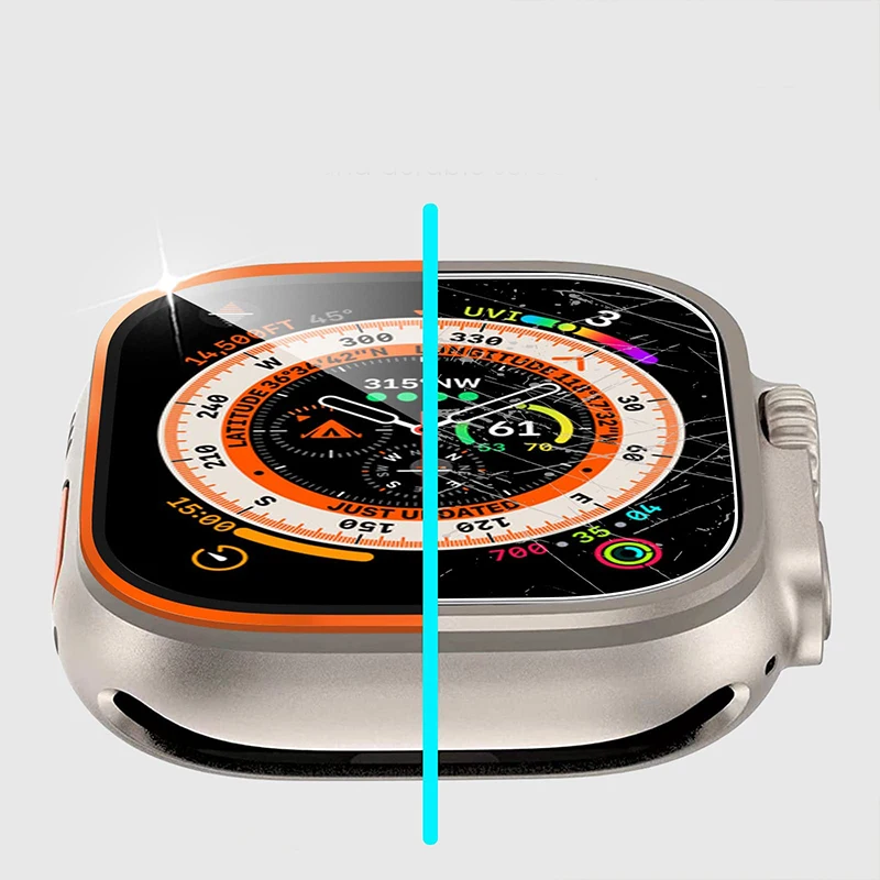 واقي شاشة من الزجاج المقسى لسا - مراجعة Smartwatch Watches For Mens وسعره