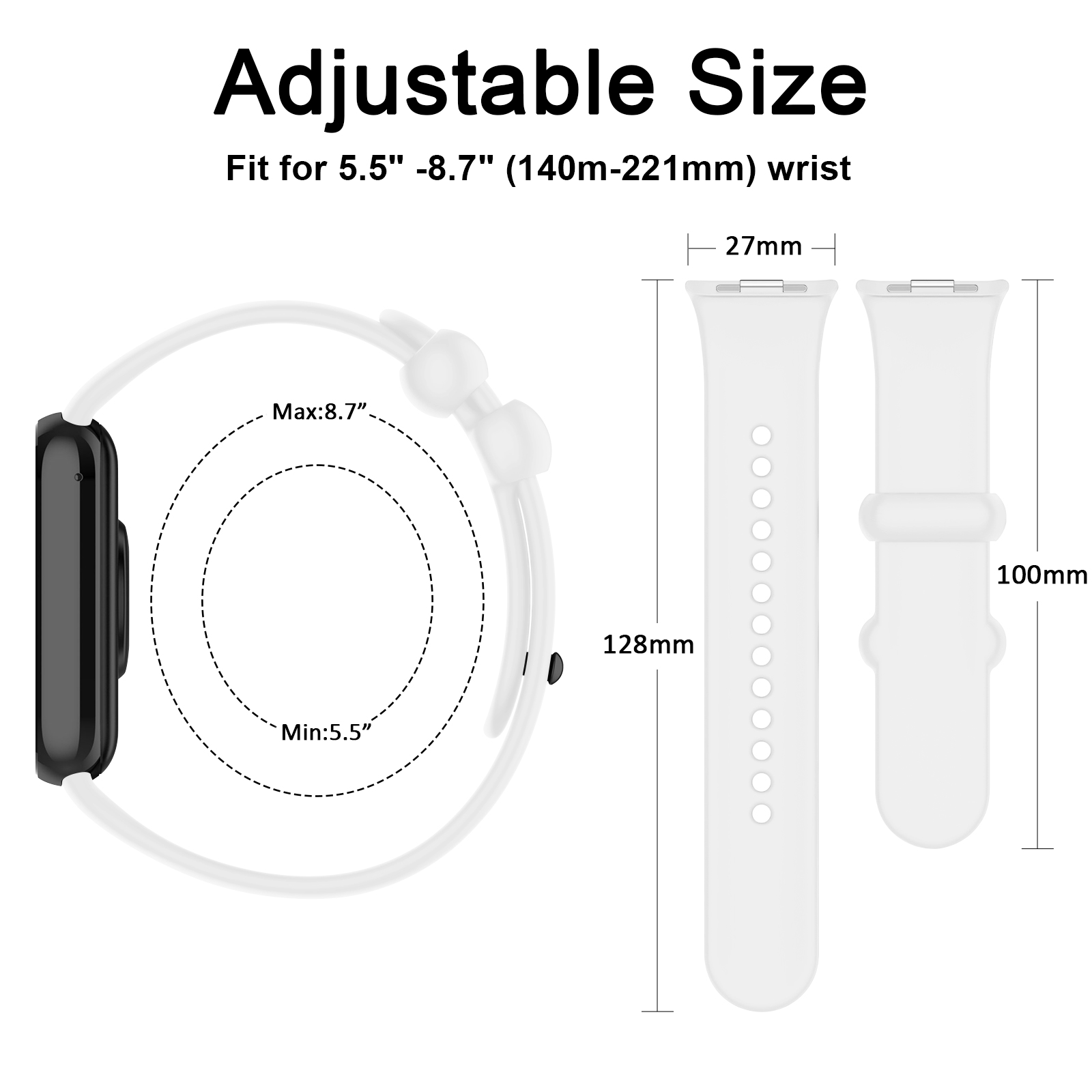 حزام سيليكون لساعة شاومي مي سم - مراجعة Tag Watches Smartwatch وسعره