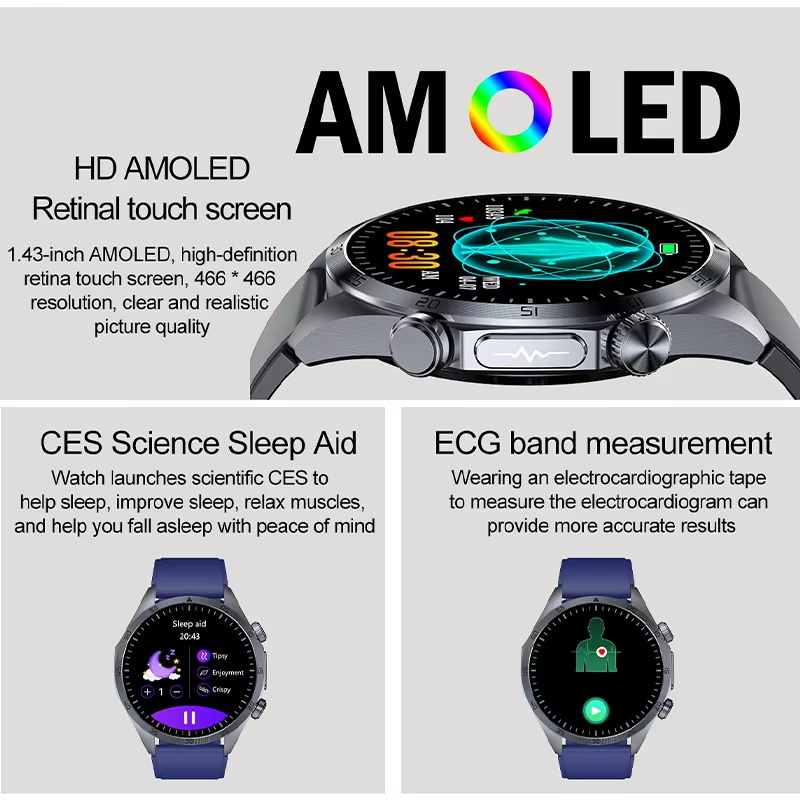 ساعة ذكية جديدة 2026 لمراقبة ت - مراجعة Smartwatch Professional Watches For Men وسعره