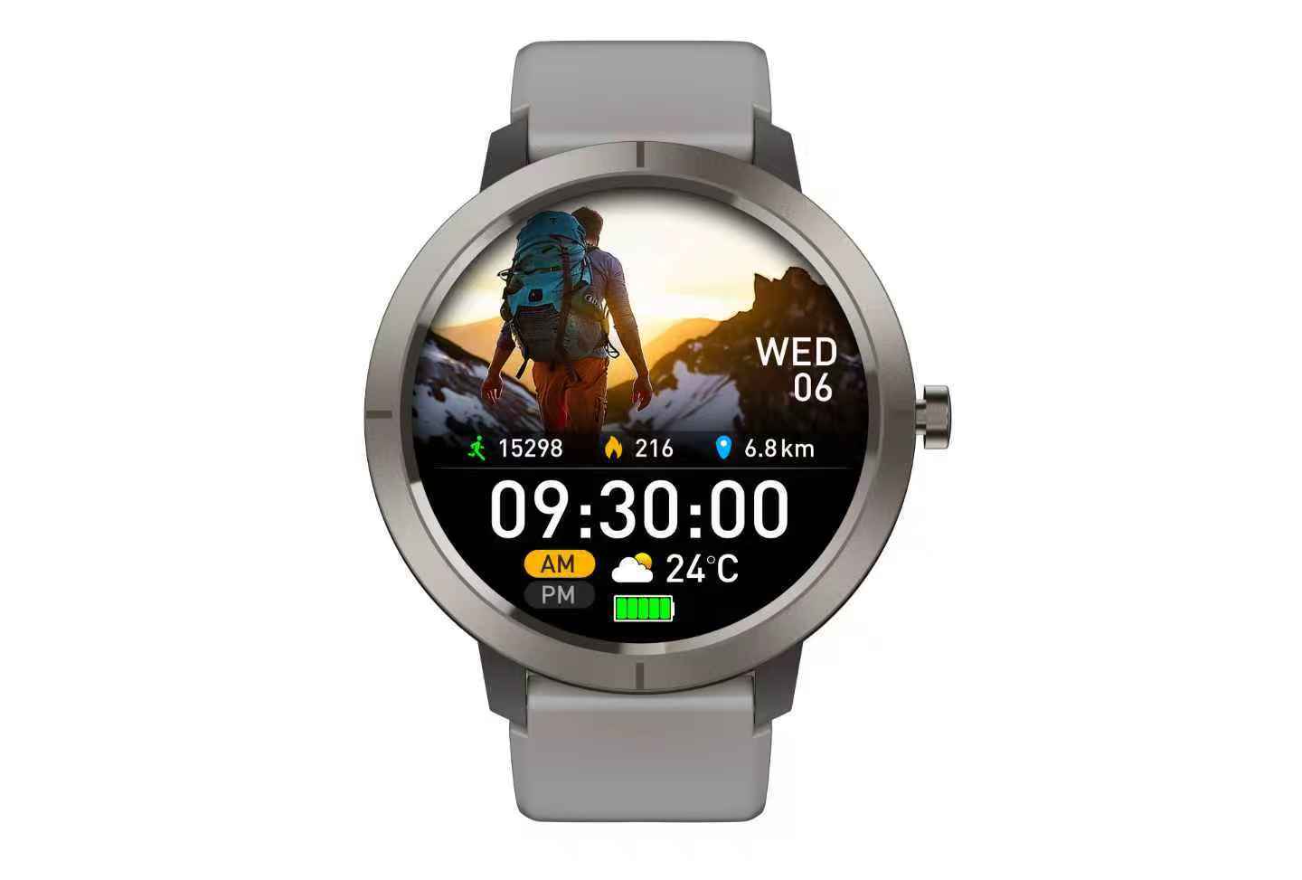 ساعة ذكية رياضية DM76 للاستخدا - مراجعة Watch Smart Smartwatch وسعره