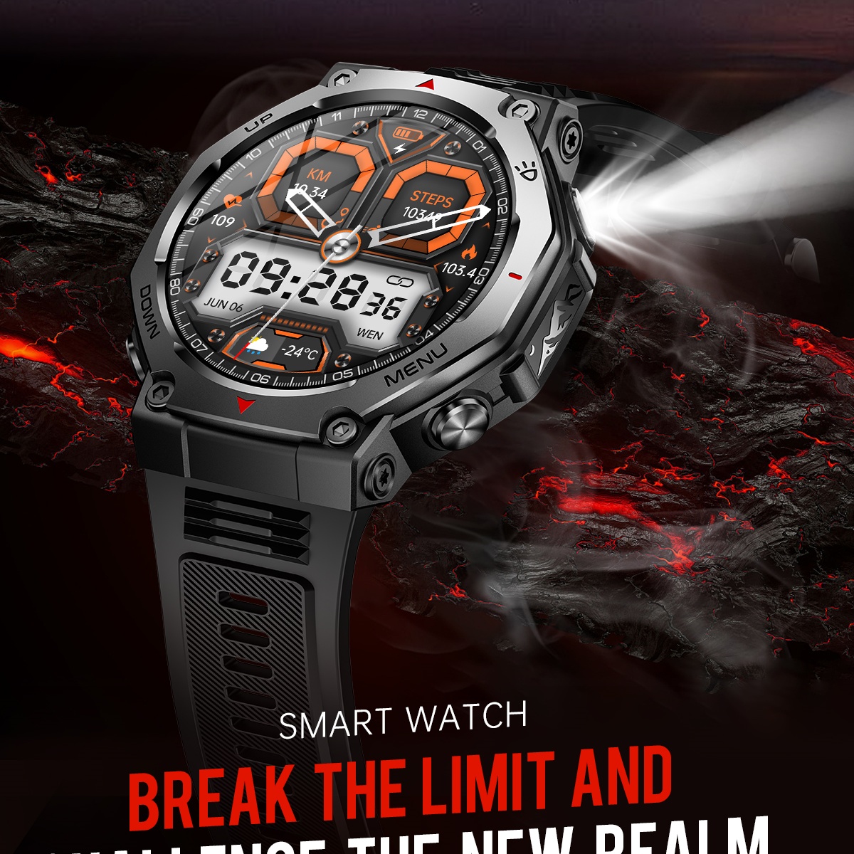 2025 جديد المهنية الرياضة ساعة - مراجعة Watch Vs Smartwatch وسعره