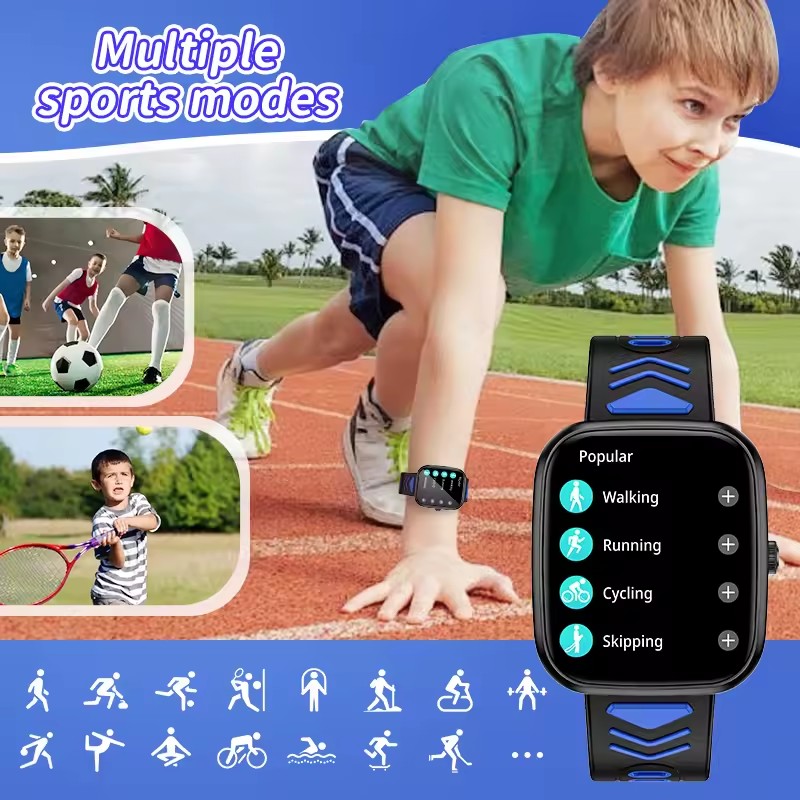 الأطفال بنين بنات الحاضر ساعة  - مراجعة Smartwatch Watches For Girls Kids وسعره