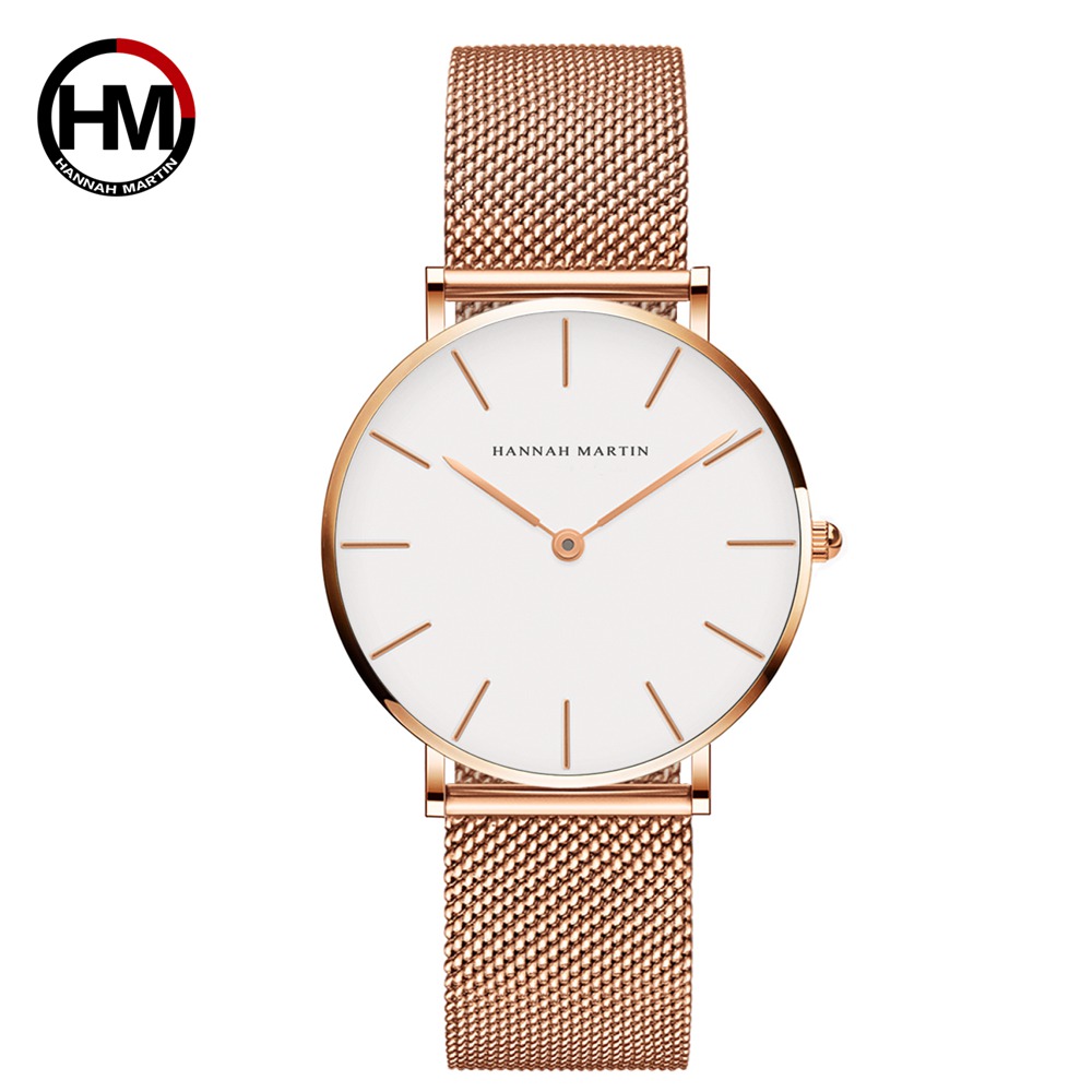 هانا مارتن العلامة التجارية ال - مراجعة Minimalist Thin Watch وسعره