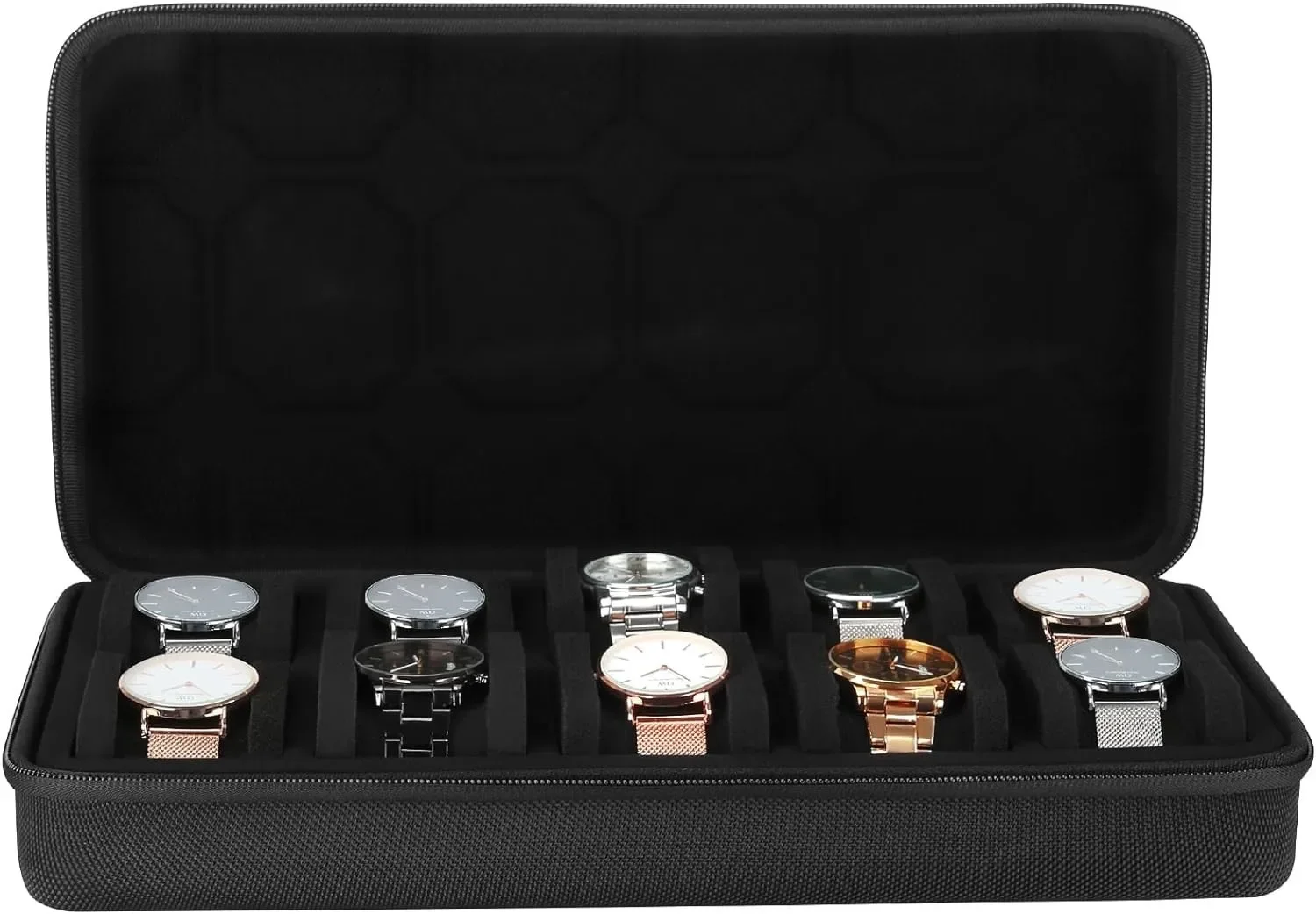 10 فتحات صندوق ساعة منظم محمول - مراجعة Tag Watches Smartwatch وسعره