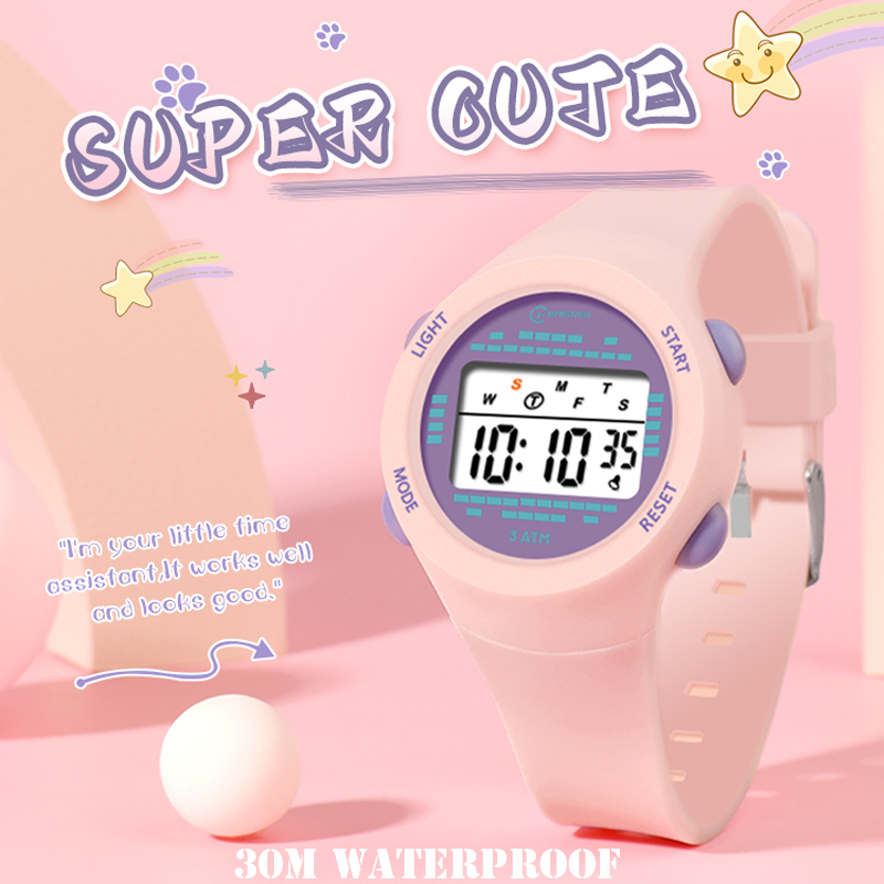 ساعة إلكترونية مقاومة للماء لل - مراجعة Smartwatch Watches For Girls Kids وسعره