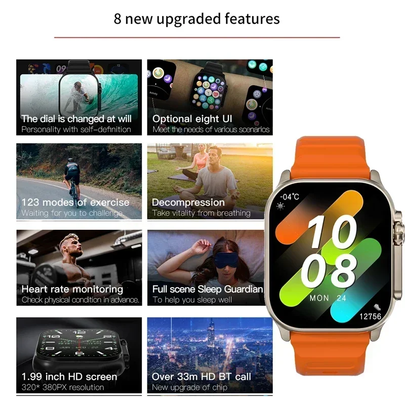 ساعة ذكية جديدة من السلسلة 9 P - مراجعة Smartwatch Watches For Girls وسعره