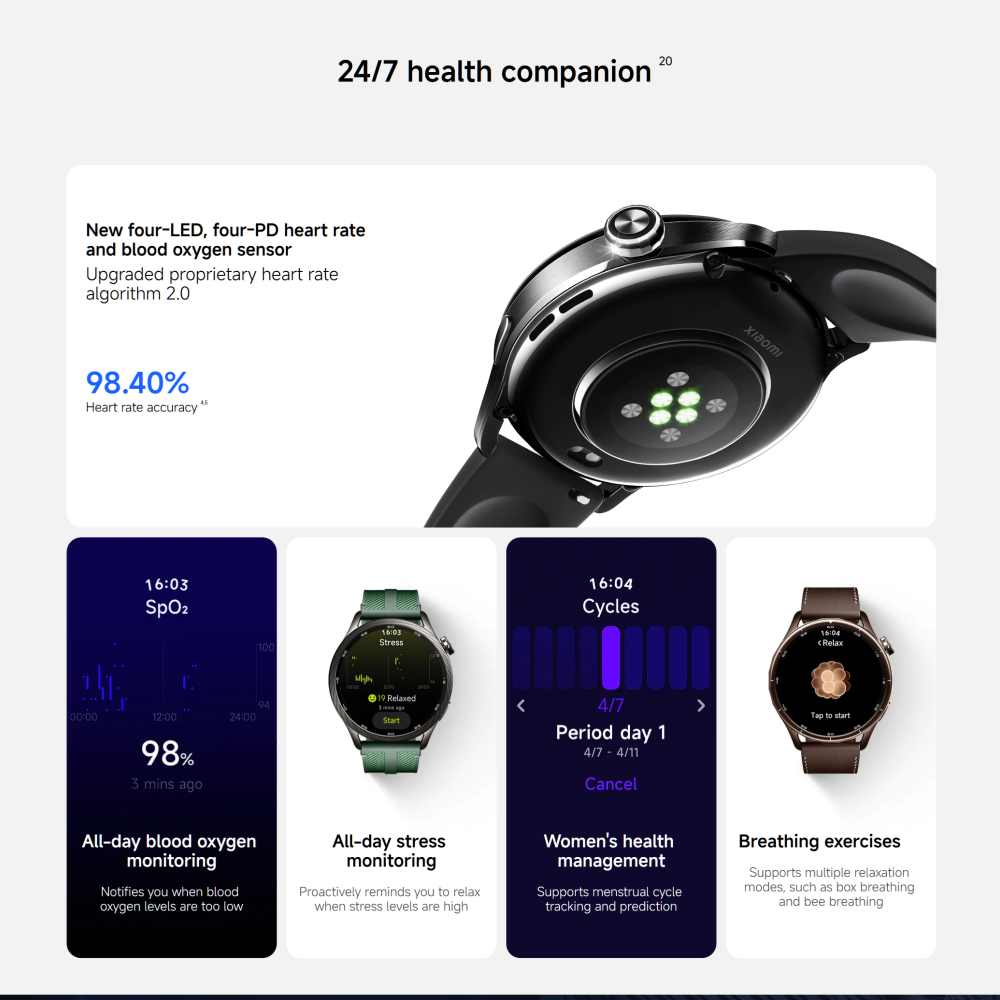 ساعة شاومي S5 النسخة العالمية  - مراجعة Timex Watches Smartwatch وسعره
