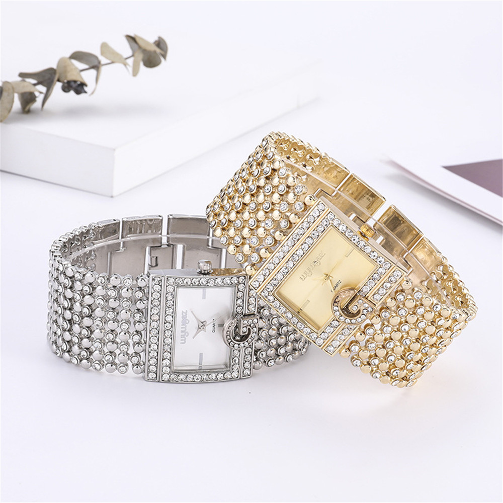ساعات ذهبية مربعة بسيطة للنساء - مراجعة Minimalist Thin Watch وسعره