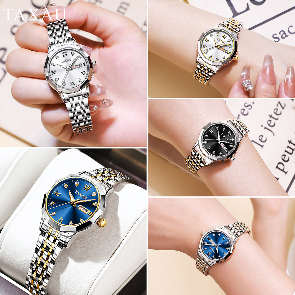 ساعة OLEVS Fashion Golden للنس - مراجعة Minimalist Thin Watch وسعره