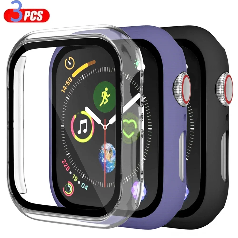 3 حزمة الزجاج + غطاء لساعة أبل - مراجعة Smartwatch Watches For Girls وسعره