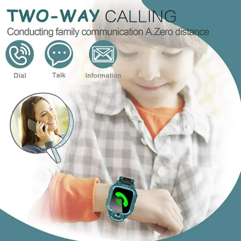 ساعة ذكية مقاومة للماء للأطفال - مراجعة Smartwatch Digital Watches For Kids وسعره