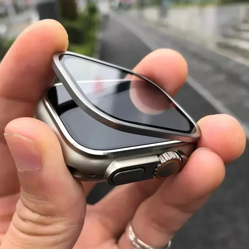 Aluminium Alloy Case+Tempered  - مراجعة Smartwatch Watches For Mens وسعره