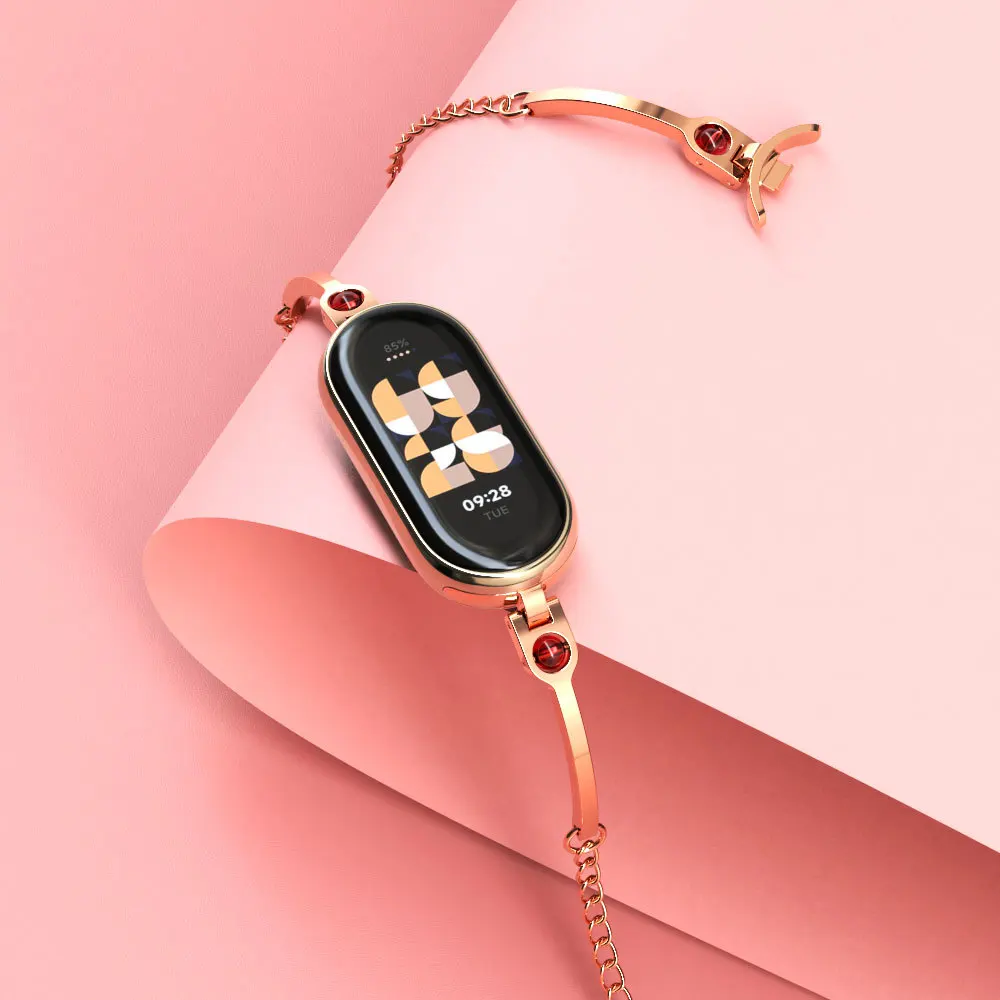 حزام بديل من الفولاذ المقاوم ل - مراجعة Smartwatch Watches For Girls وسعره