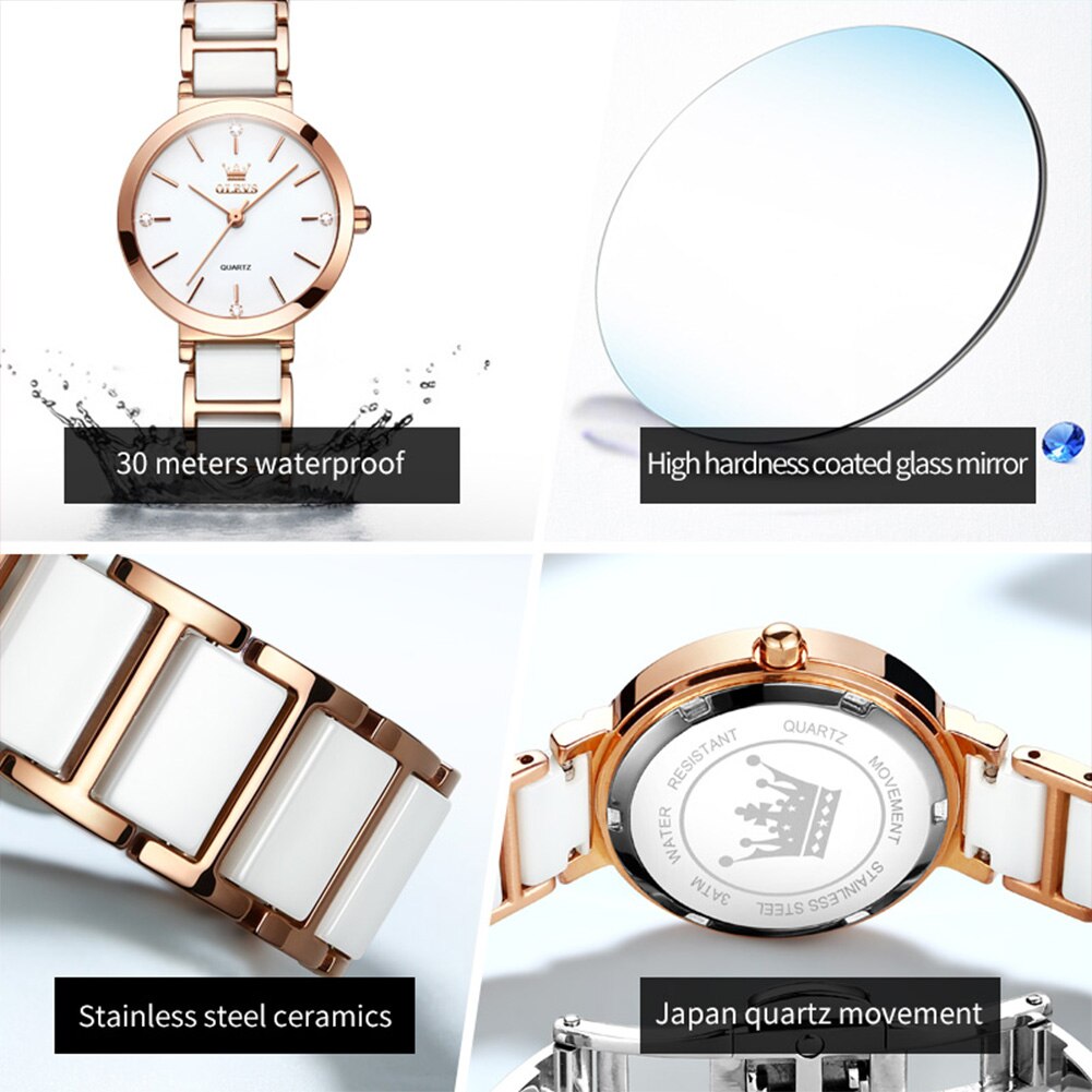ساعات نسائية أنيقة OLEVS ساعة  - مراجعة Minimalist Thin Watch وسعره